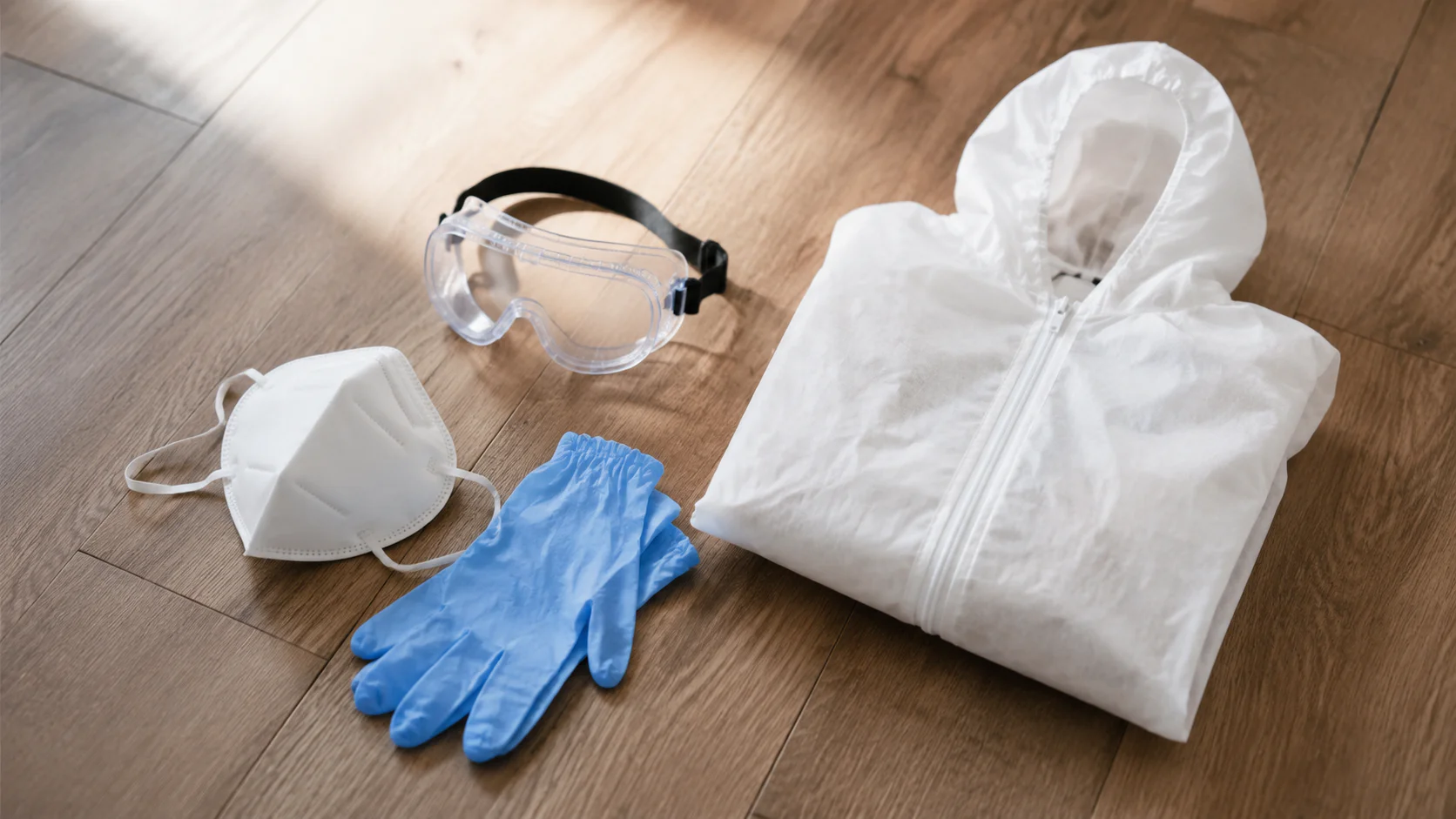 Équipement de protection pour traitement anti-mérule