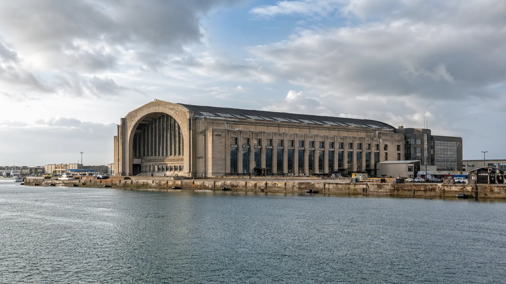 Port et Cité de la Mer de Cherbourg, ancien terminal transatlantique