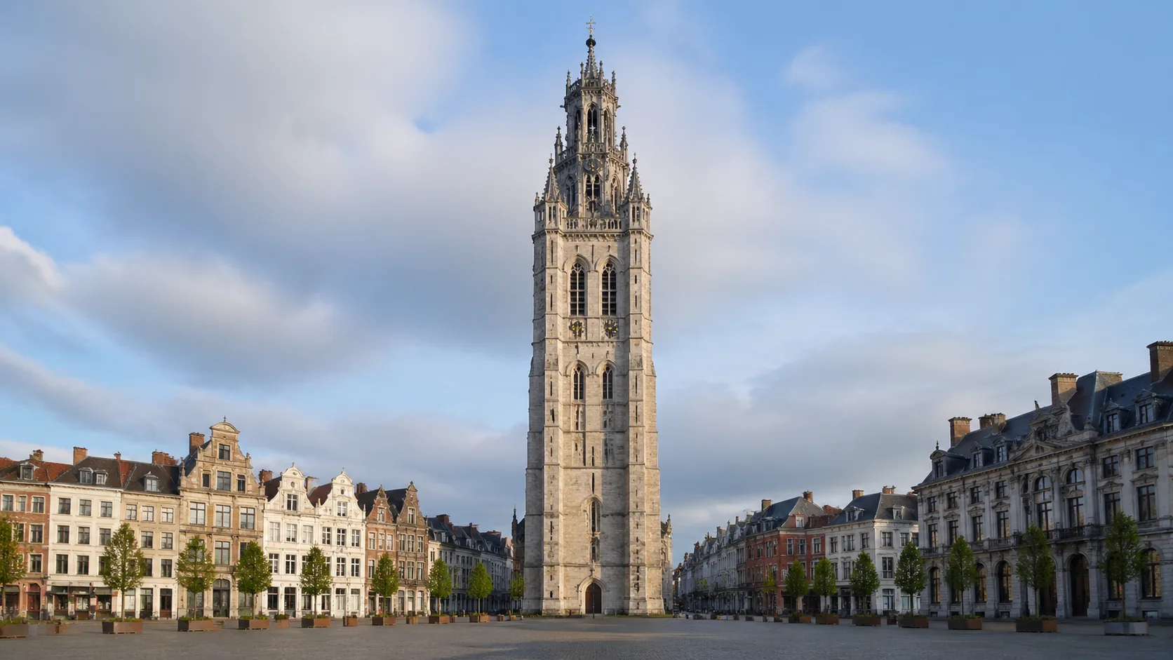 Beffroi gothique UNESCO de Douai dans le Nord