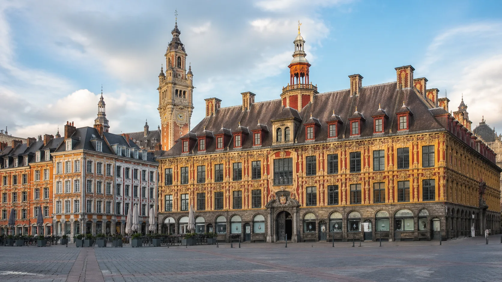 Grand Place et Vieille Bourse flamande de Lille