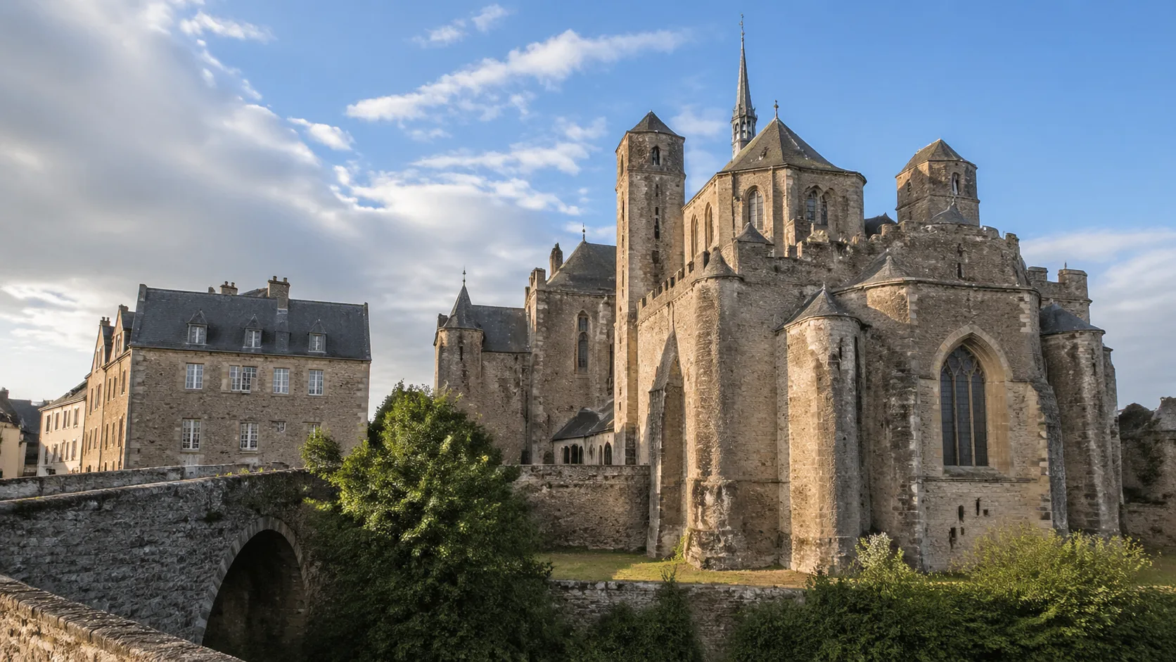 Cathédrale fortifiée Saint-Étienne de Saint-Brieuc