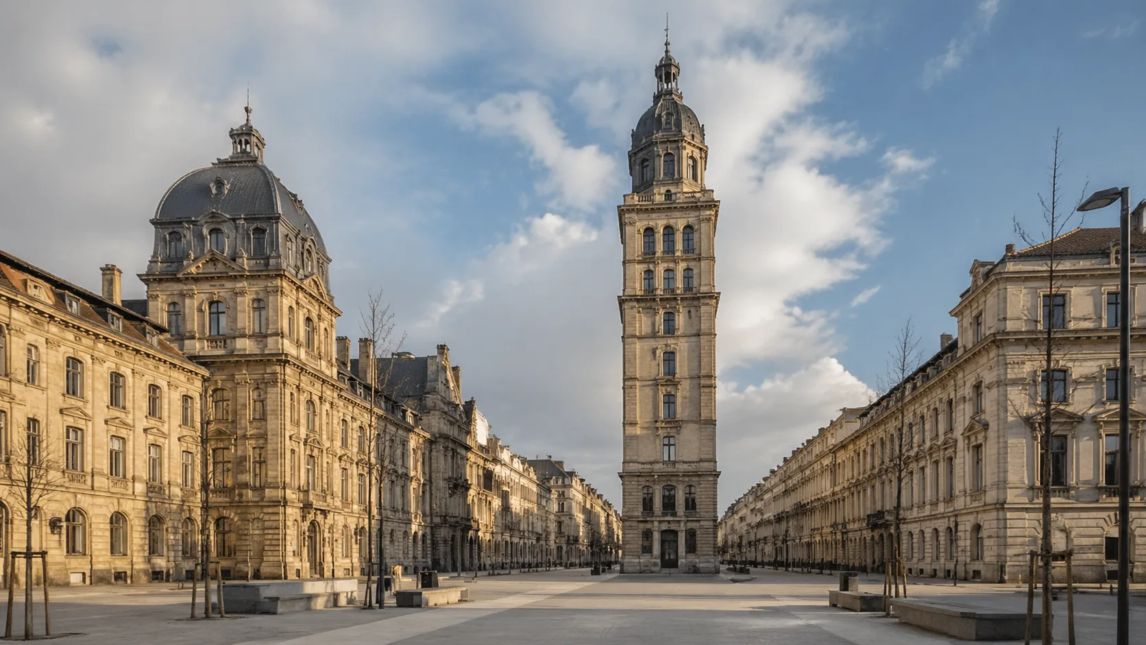 Place du Peuple au cœur historique de Saint-Étienne